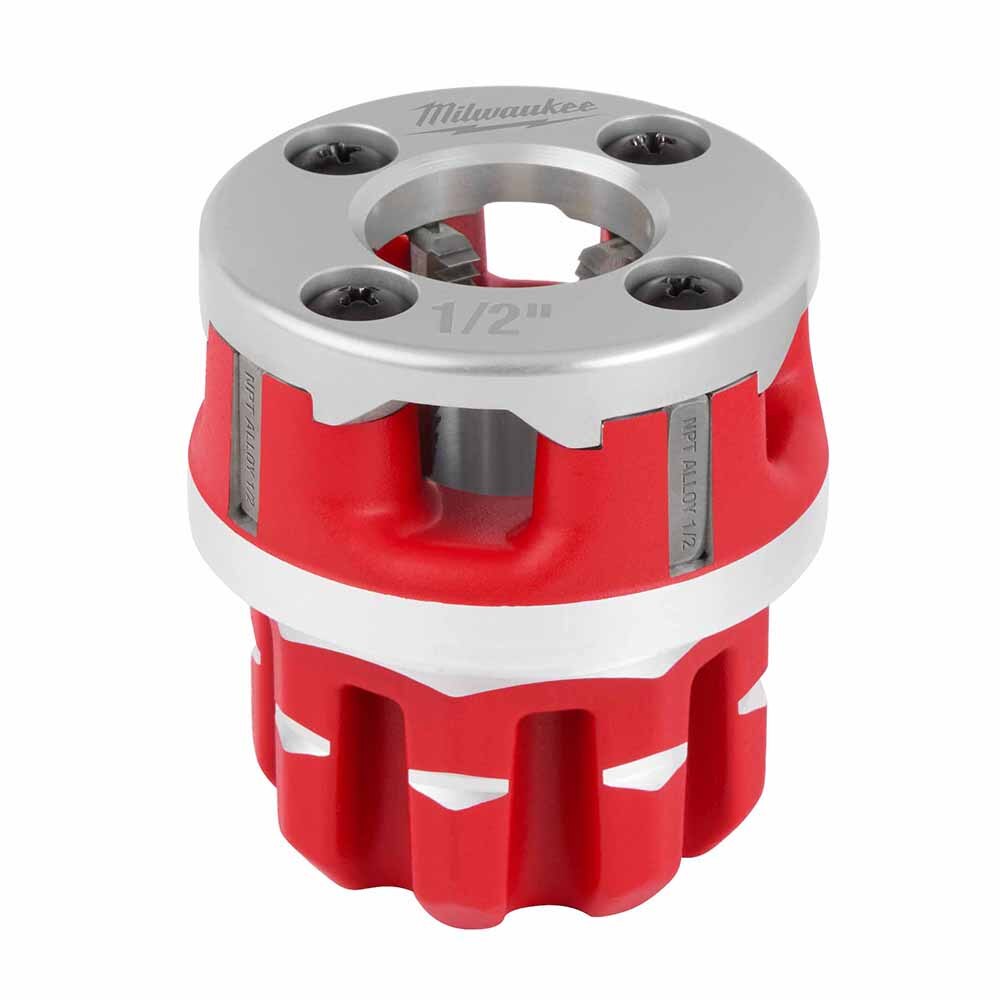 Sell your used Milwaukee tools – Get cash for Milwaukee 48-36-1307 Compact 1/2" Alloy NPT Portable Pipe Threading Forged Aluminum Die Head at WeBuyTool.com