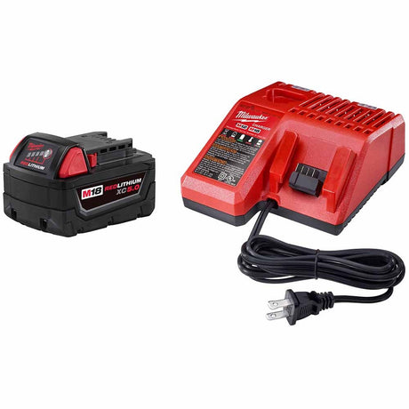 Sell your used Milwaukee tools – Get cash for Milwaukee 48-59-1850 M18 REDLITHIUM XC 5.0 System Starter Kit at WeBuyTool.com