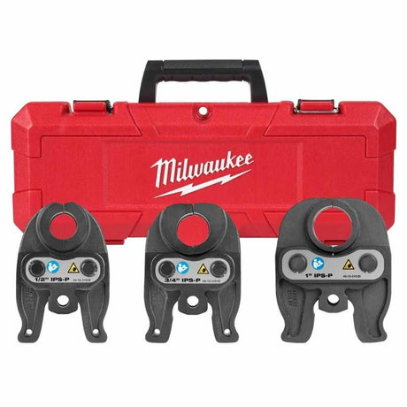 Sell your used Milwaukee tools – Get cash for Milwaukee 49-16-2496 1/2"-1" IPS-P Press Jaw Kit For M12™ FORCE LOGIC™ Press Tool at WeBuyTool.com