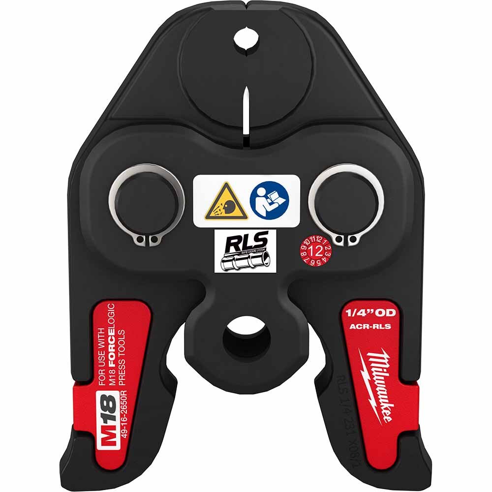 Sell your used Milwaukee tools – Get cash for Milwaukee 49-16-2650R 1/4" RLS® ACR Press Jaw for M18™ FORCE LOGIC™ Press Tools at WeBuyTool.com