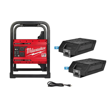 Sell your used Milwaukee tools – Get cash for Milwaukee MXF002-2XC MX FUEL CARRY-ON Portable 3600W/1800W Push Start Battery Powered Power Supply Generator Kit w/ Two Batteries at WeBuyTool.com
