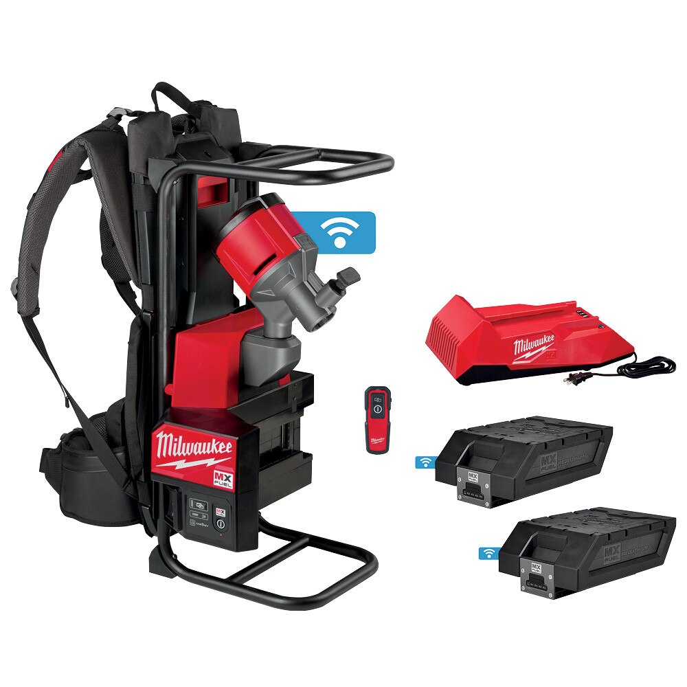 Sell your used Milwaukee tools – Get cash for Milwaukee MXF371-2XC MX FUEL Backpack Concrete Vibrator Kit w/ Two Batteries and Charger at WeBuyTool.com