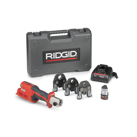Sell your used Ridgid tools – Get cash for RIDGID 57373 RP241 RP 241 Compact Press Tool Kit with 1/2"-1" ProPress Jaws at WeBuyTool.com