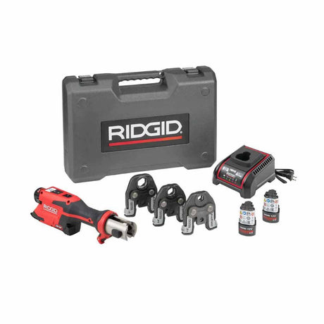 Sell your used Ridgid tools – Get cash for Ridgid 78158 RP251 RP 251 Press Tool Battery Kit wih ProPress Jaws (1/2"-1") at WeBuyTool.com