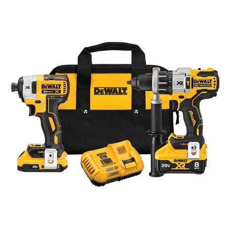 Sell your used DeWALT tools – Get cash for DeWalt 20V MAX* XR Hammer Drill & Impact Driver Combo Kit DCK299D1W1 at WeBuyTool.com